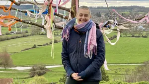 The red & the white